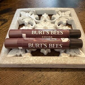 Burt's Bees Cocoa Brown lip shimmer